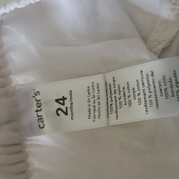 Carter's lace skirt 24M - Picture 4 of 6